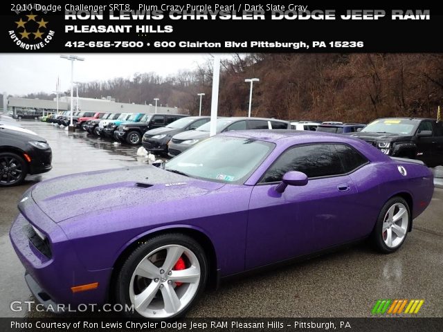 2010 Dodge Challenger SRT8 in Plum Crazy Purple Pearl