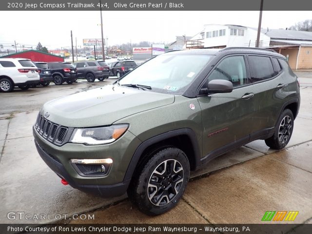 2020 Jeep Compass Trailhawk 4x4 in Olive Green Pearl