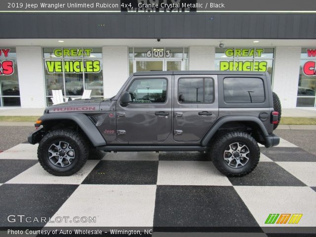 2019 Jeep Wrangler Unlimited Rubicon 4x4 in Granite Crystal Metallic