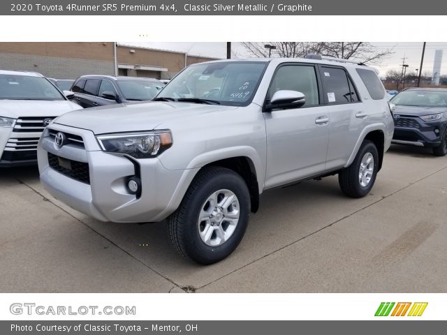 2020 Toyota 4Runner SR5 Premium 4x4 in Classic Silver Metallic