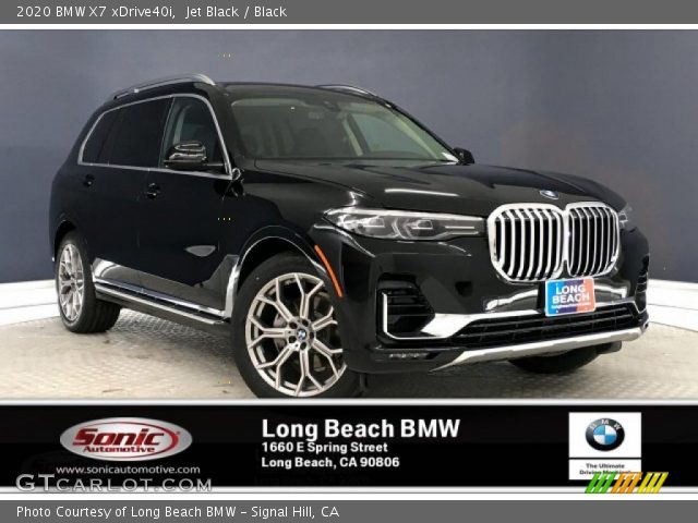 2020 BMW X7 xDrive40i in Jet Black