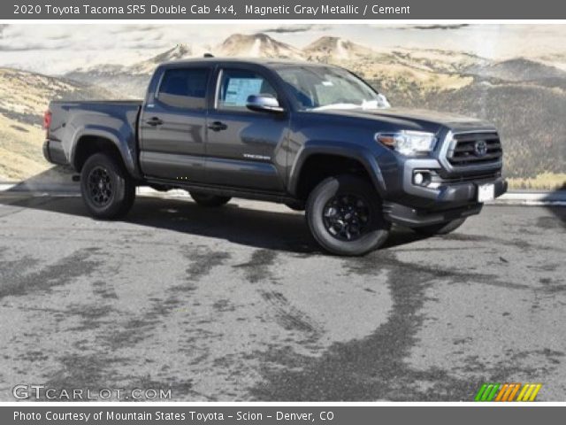 2020 Toyota Tacoma SR5 Double Cab 4x4 in Magnetic Gray Metallic