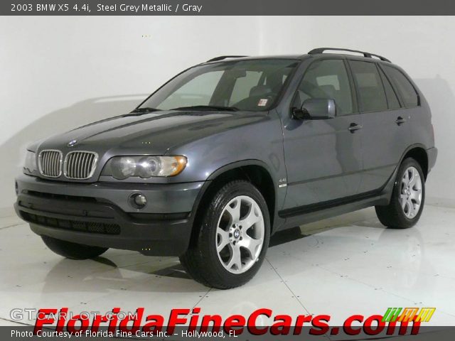 2003 BMW X5 4.4i in Steel Grey Metallic