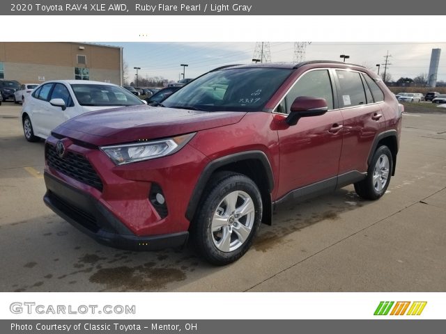 2020 Toyota RAV4 XLE AWD in Ruby Flare Pearl