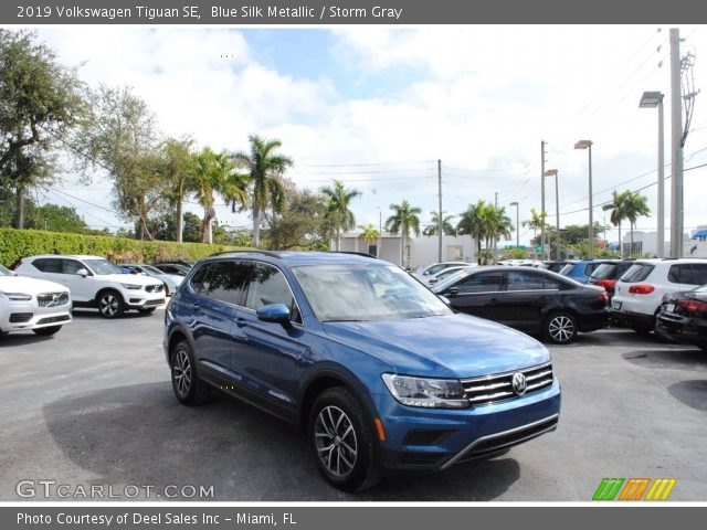 2019 Volkswagen Tiguan SE in Blue Silk Metallic