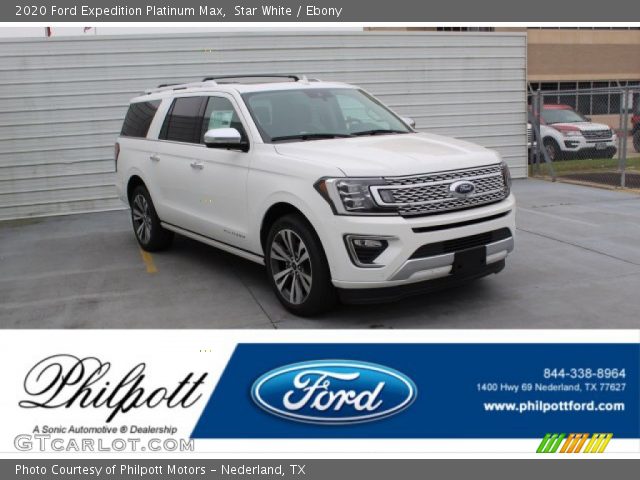 2020 Ford Expedition Platinum Max in Star White