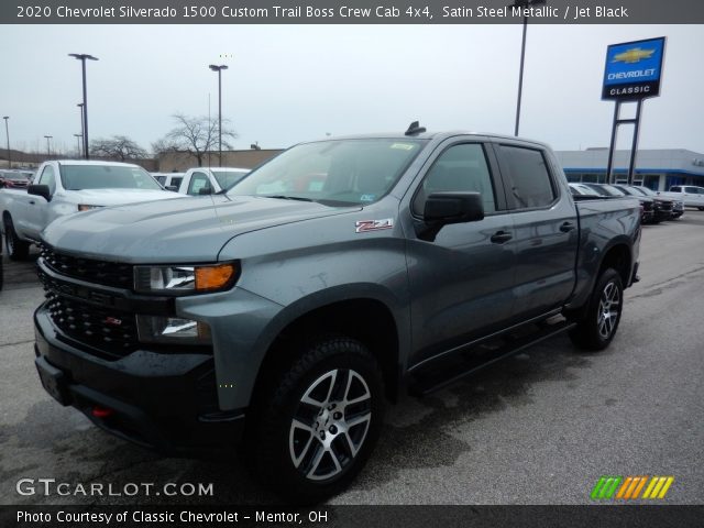 2020 Chevrolet Silverado 1500 Custom Trail Boss Crew Cab 4x4 in Satin Steel Metallic