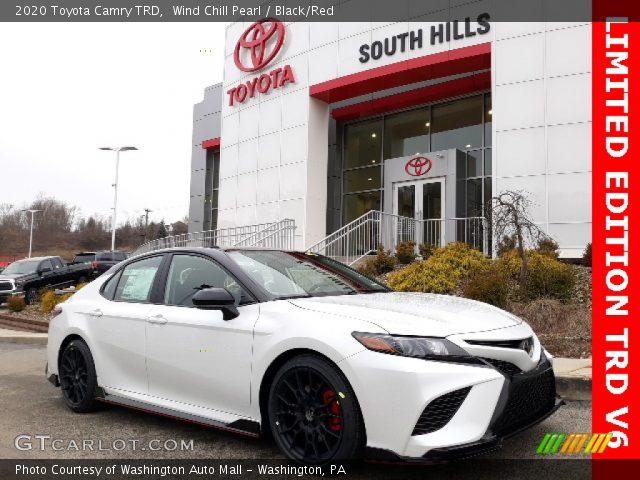 2020 Toyota Camry TRD in Wind Chill Pearl