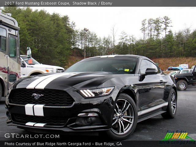 2017 Ford Mustang Ecoboost Coupe in Shadow Black