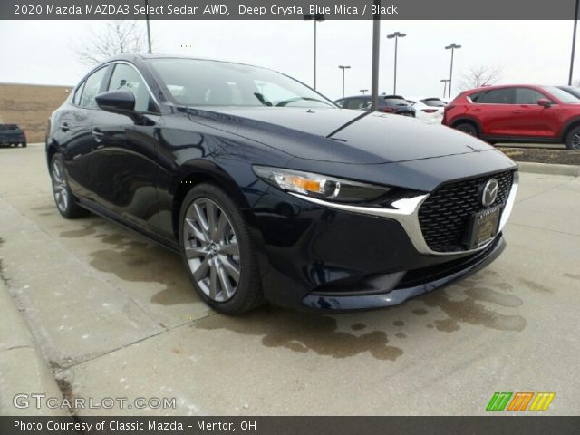 2020 Mazda MAZDA3 Select Sedan AWD in Deep Crystal Blue Mica