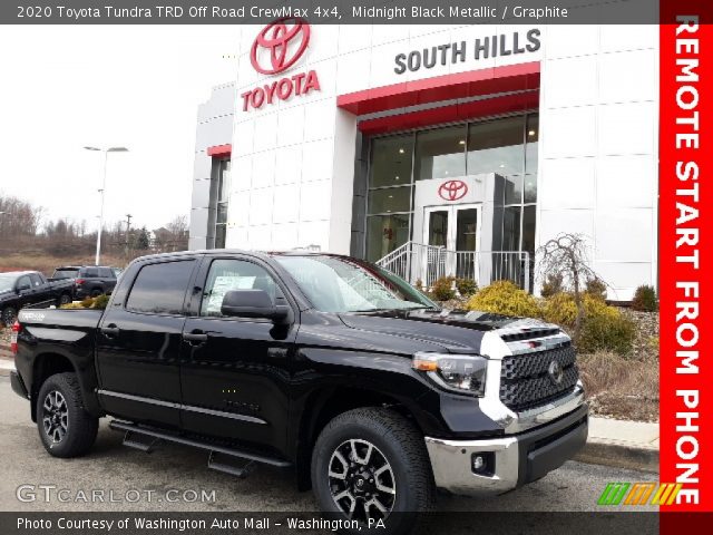 2020 Toyota Tundra TRD Off Road CrewMax 4x4 in Midnight Black Metallic