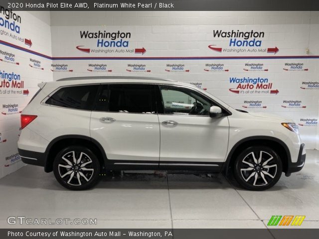 2020 Honda Pilot Elite AWD in Platinum White Pearl