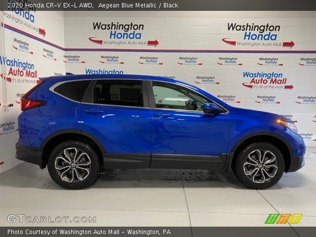2020 Honda CR-V EX-L AWD in Aegean Blue Metallic