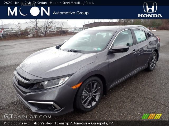 2020 Honda Civic EX Sedan in Modern Steel Metallic