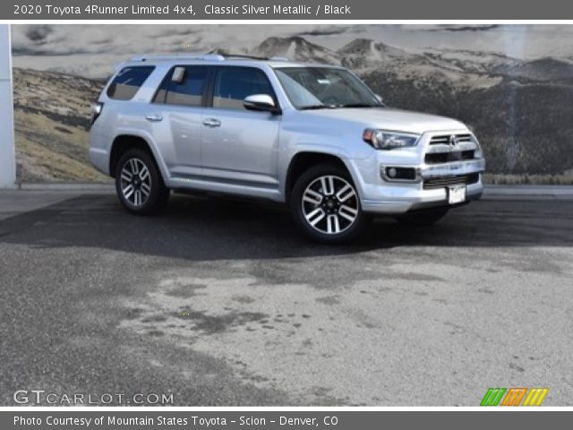 2020 Toyota 4Runner Limited 4x4 in Classic Silver Metallic
