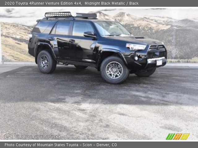 2020 Toyota 4Runner Venture Edition 4x4 in Midnight Black Metallic
