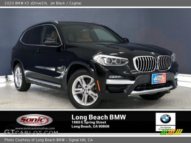 2020 BMW X3 sDrive30i in Jet Black