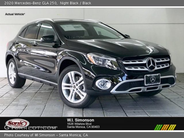 2020 Mercedes-Benz GLA 250 in Night Black