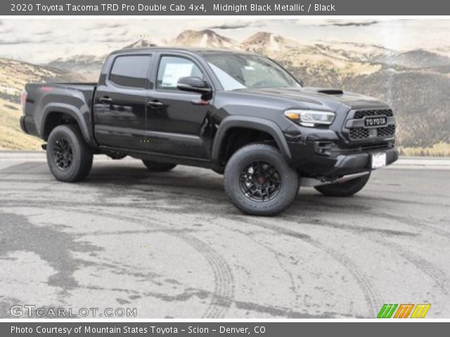 2020 Toyota Tacoma TRD Pro Double Cab 4x4 in Midnight Black Metallic