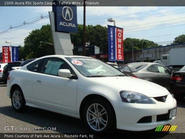 2006 Acura RSX Sports Coupe in Taffeta White