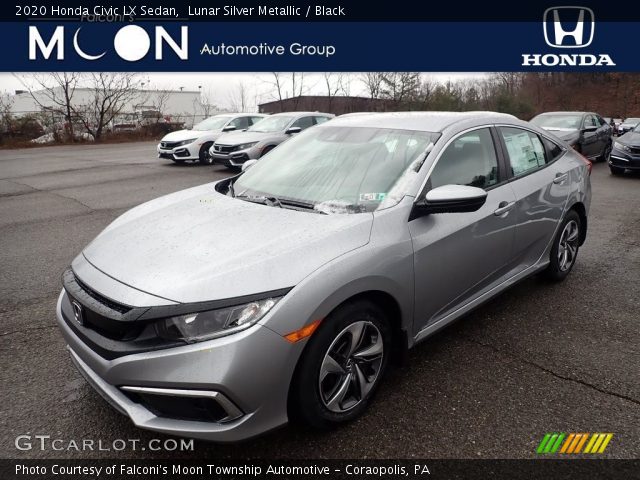2020 Honda Civic LX Sedan in Lunar Silver Metallic