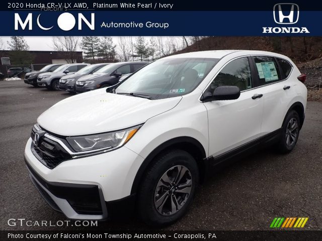 2020 Honda CR-V LX AWD in Platinum White Pearl