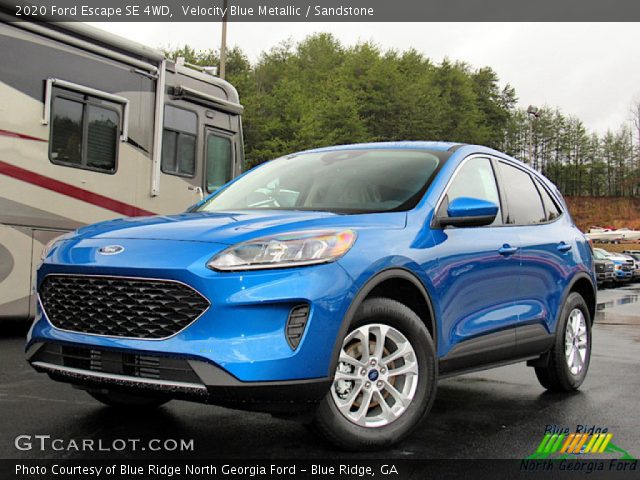 2020 Ford Escape SE 4WD in Velocity Blue Metallic