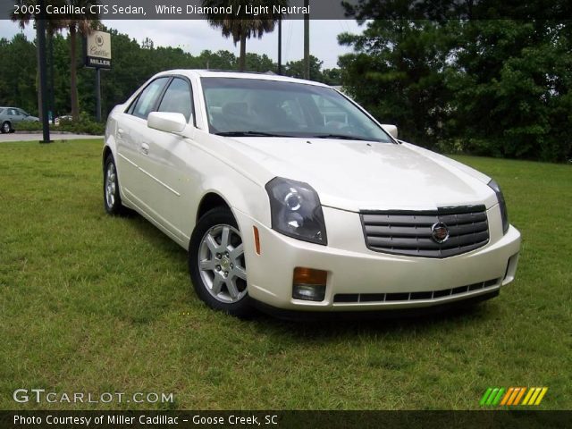 2005 Cadillac CTS Sedan in White Diamond