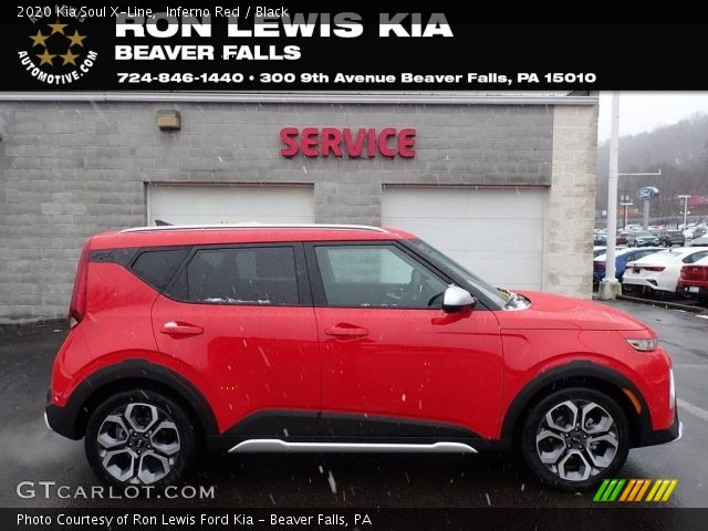 2020 Kia Soul X-Line in Inferno Red
