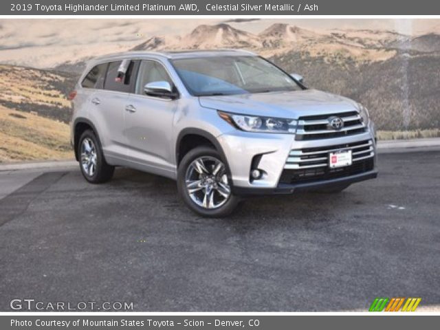 2019 Toyota Highlander Limited Platinum AWD in Celestial Silver Metallic