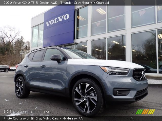 2020 Volvo XC40 T5 R-Design AWD in Thunder Grey Metallic