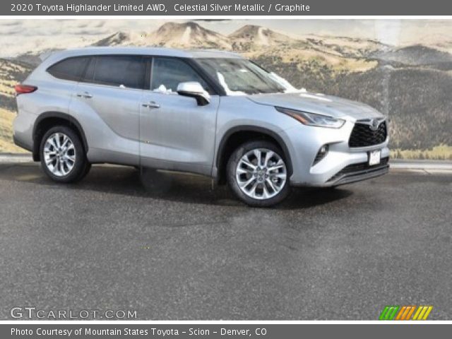 2020 Toyota Highlander Limited AWD in Celestial Silver Metallic