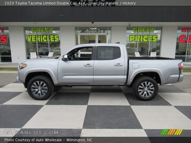 2020 Toyota Tacoma Limited Double Cab 4x4 in Silver Sky Metallic