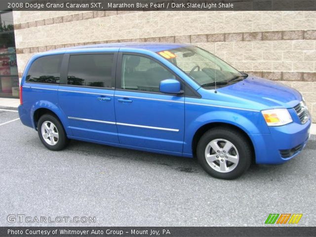 2008 Dodge Grand Caravan SXT in Marathon Blue Pearl