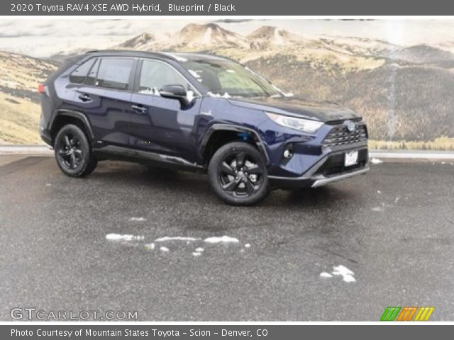 2020 Toyota RAV4 XSE AWD Hybrid in Blueprint