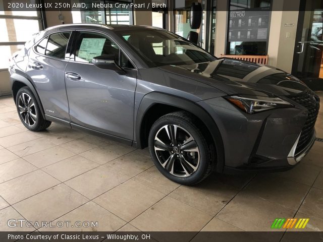 2020 Lexus UX 250h AWD in Nebula Gray Pearl