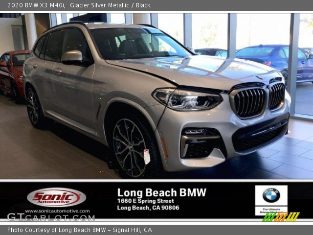 2020 BMW X3 M40i in Glacier Silver Metallic