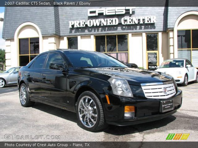 2007 Cadillac CTS Sedan in Black Raven