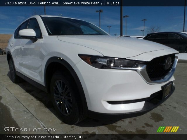 2020 Mazda CX-5 Touring AWD in Snowflake White Pearl
