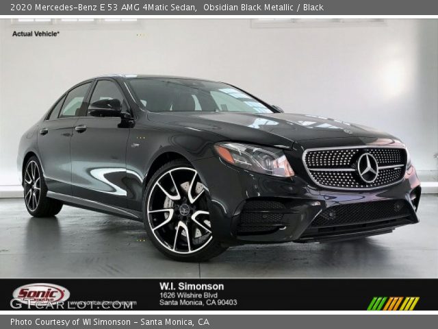 2020 Mercedes-Benz E 53 AMG 4Matic Sedan in Obsidian Black Metallic