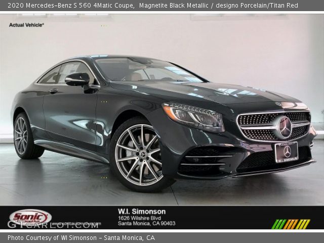 2020 Mercedes-Benz S 560 4Matic Coupe in Magnetite Black Metallic