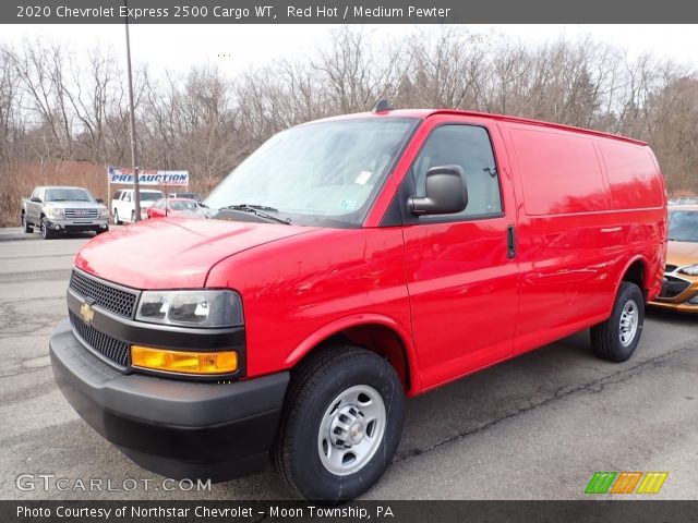 2020 Chevrolet Express 2500 Cargo WT in Red Hot