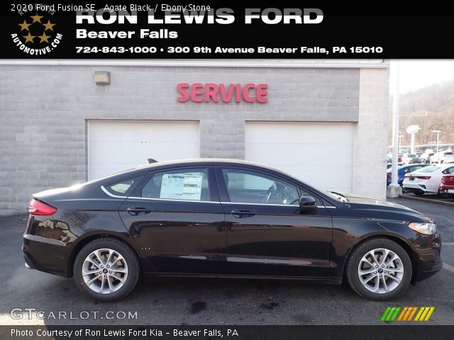 2020 Ford Fusion SE in Agate Black