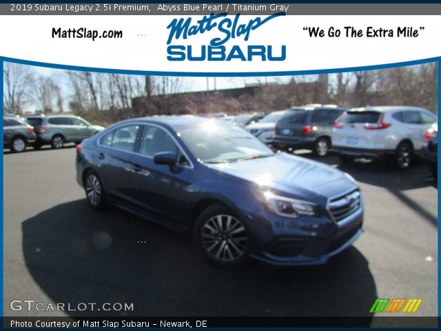 2019 Subaru Legacy 2.5i Premium in Abyss Blue Pearl