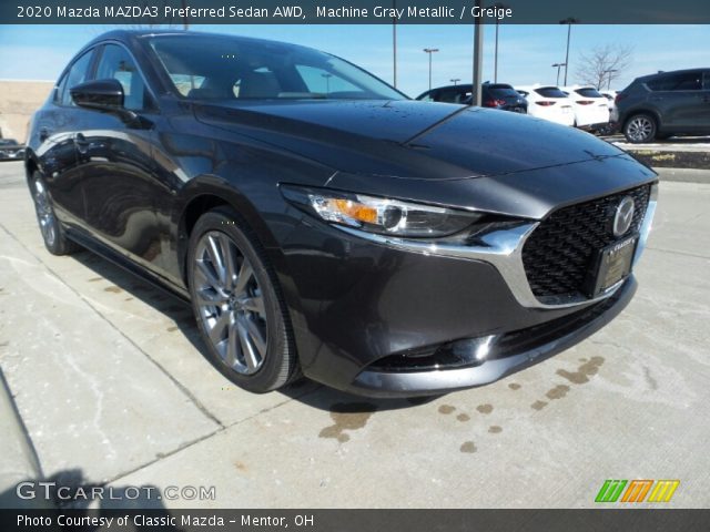 2020 Mazda MAZDA3 Preferred Sedan AWD in Machine Gray Metallic