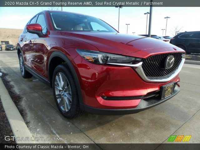 2020 Mazda CX-5 Grand Touring Reserve AWD in Soul Red Crystal Metallic