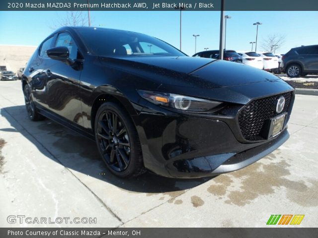 2020 Mazda MAZDA3 Premium Hatchback AWD in Jet Black Mica