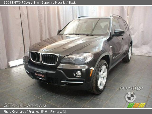 2008 BMW X5 3.0si in Black Sapphire Metallic