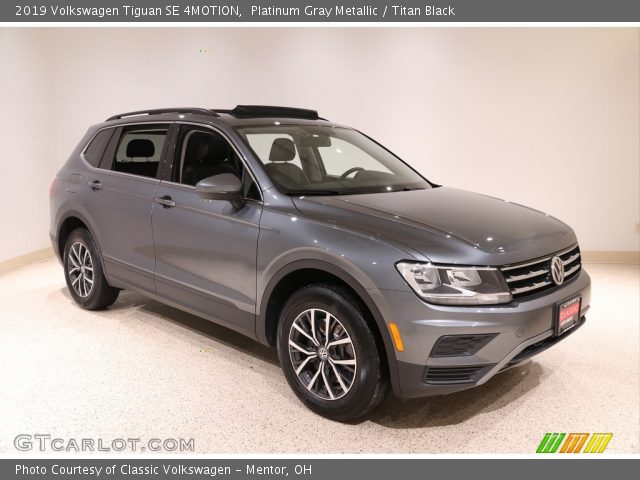 2019 Volkswagen Tiguan SE 4MOTION in Platinum Gray Metallic