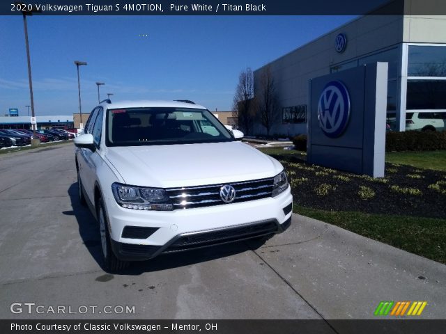 2020 Volkswagen Tiguan S 4MOTION in Pure White